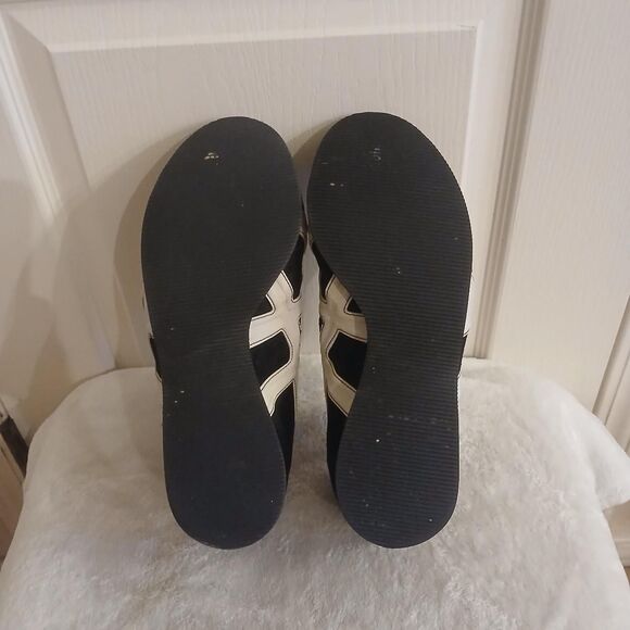 Rare Y2K Vintage Asics Black/White New Classic Suede Running Sneakers 11 Retro main image 8
